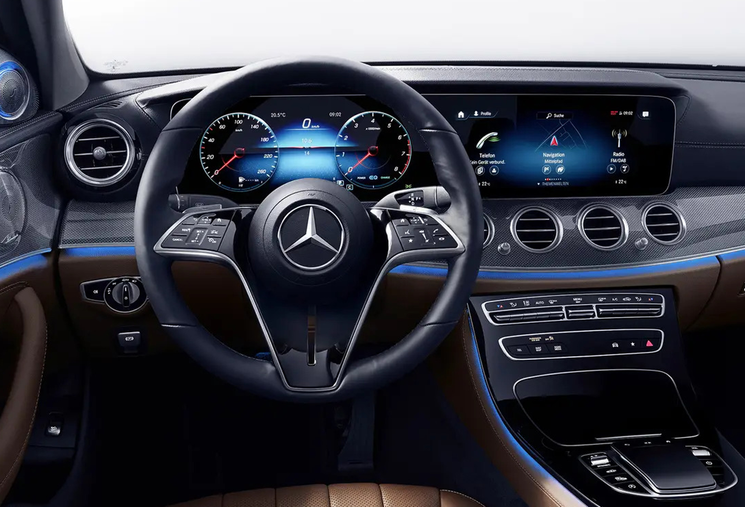 The Mercedes E-Class Steering Wheel Explained